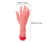 Mikinona 2 pièces Accessoires de Farces et Latex Factice Réalistes pour Décoration Halloween Jouets de Prank pour Fête