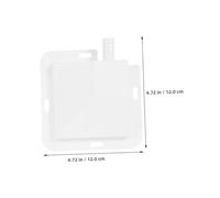 Mikinona 2 Pièces Air Conditioner Drip Pan With Hole Plastic Water Catcher Tray For Ac Units Efficient Drainage And Overflow Design