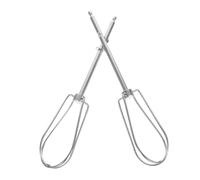 Mikinona 2 Pièces Batteurs à Œufs Acier Inoxydable Accessoires de Remplacement pour Mixeur à Main Faciles à Nettoyer pour Monter Blancs Œufs Fouettée et Mélange Polyvalent