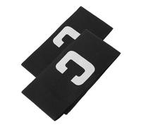 Mikinona 2 pièces Brassard Capitaine Élastique de Football Bandeau Ajustable pour Équipe Brassard de Capitaine Distinctif et Résistant pour Football et Sports Collectifs