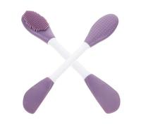Mikinona 2 Pièces Brosse Applicateur de Silicone pour Outils pour Masques Purifiants à Domicile