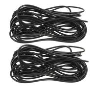 Mikinona 2 Pièces Câble Extension Broches pour Caméra de Recul et Équipement Audio Rallonge Auto Polyvalente pour Accessoires Automobiles Compatible avec Enregistreur de Conduite