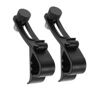 Mikinona 2 Pièces Clips Microphone pour Batterie Ajustables Antichocs Supports Fixes pour Micros de Caisse Claire et Basse Accessoires Fiables pour Enregistrement Musical