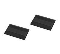 Mikinona 2 Pièces Coller sur Le Support pour téléphone Support de téléphone Portable Porte-Carte de crédit pour téléphone Portable Support Mobile Titulaire de crédit pour téléphone Black