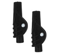 Mikinona 2 pièces Connecteurs Pliables pour Tiges de Tente Légers et Durables Support pour Camping et Bricolage de Rechange pour Arceaux et Structures Extérieures