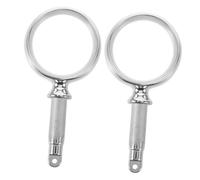 Mikinona 2 Pièces Douille de Support de Rame en Acier Inoxydable 50mm pour Kayak et Yacht, Clips Résistants à l'usure Minimisant Les Vibrations Rame