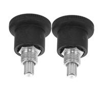 Mikinona 2 pièces Lot de Goupilles à Ressort Sphériques Réglables pour Équipements Fitness de Rechange pour Vélos Appartement Support Stable et Ajustable pour Entraînements Cardio à