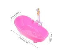 Mikinona 2 Pièces Mini Électrique avec Pulvérisateur Tasse Modèle Simulée pour Milkshakes et Boissons Froides Ensemble Rose et Bleu pour Restaurants et Fêtes