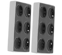 Mikinona 2 Pièces Porcelain Spot Plate with Ceramic Reaction Plate for Chemical Testing Laboratory Use Smooth Surface and Efficient Heating for Precise Experiments