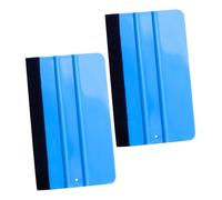 Mikinona 2 pièces Raclette Film Auto pour Covering Voiture Spatule Vinyle avec Feutre Remplaçable Outil de Pose sans Rayure pour Décalcomanies et Teintes