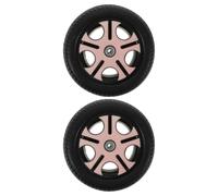 Mikinona 2 pièces Roues de Remplacement Tricycle Garçon Fille Stables Durables Faciles à Installer pour Vélo Diamètre