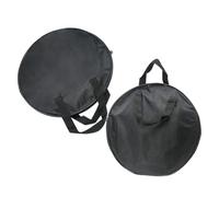 Mikinona 2 Pièces Sac Étanche pour Tambour Muet Oxford avec Poignée Protection les Chocs pour Percussionnistes Déplacement et Portable pour Maison et Voyage Lot