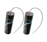 Mikinona 2 pièces Set de Tubes de Percussion Tonnerre pour Garçon Fille Instruments de Musique Orff Éducatifs Effets Sonores Innovants Jouets Percussion Faciles à Utiliser pour Initiation