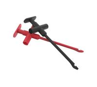 Mikinona 2 Pièces Sondes de Test Multimètre Perçant Non Destructives, Pinces de Perçage Isolant Rouges et Noires, Lot de 2 Pièces pour Diagnostic Électrique et Réparation Automobile