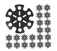 Mikinona 20 pièces Bâtons de Randonnée Neige Panier à Neige Dérapant Protection Pointe pour Bâtons de Marche et Glace