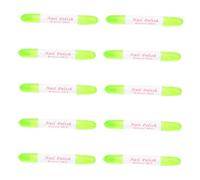 Mikinona 20 Pièces dissolvant lingette ongle outils ongles outils nail art accessoire de manucure stylo démaquillant stylo de nettoyage de vernis à ongles stylo à ongles ABS en plastique