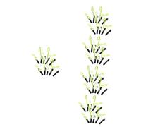Mikinona 200 Pièces Petites Pousses De Soja Et Herbe Épingles À Cheveux Drôles Pinces À Cheveux De De Soja Pinces À Cheveux Pour Adolescents Épingle À Cheveux Plante Pinces À