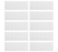 Mikinona 200 Pièces Pochettes auto-adhésives pour agendas Mini transparentes en plastique pour rangement de bijoux et cartes, lot de 200
