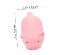 Mikinona 25 Pièces Cochon à Presser Slow Rising Venting Toy Réaliste Couleur Chair Stress et Soulagement pour Garçon Fille et Adultes Cadeau Original de Détente