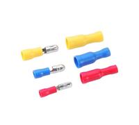 Mikinona 280 pièces Kit de Cosses Électriques Assorties Plastique Connecteurs de Fils Étanches à Sertir et Souder pour Câbles Assortiment Complet pour Usage Familial et Industriel