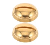 Mikinona 2pcs Vis de Repose-pouce en Métal pour Saxophone, Stabilité Optimale et Compatibilité Large, Accessoires de Réparation pour Saxophone Alto, Ténor et Soprano