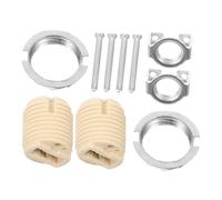 Mikinona 2pièces Douille Céramique Avec Support Métallique Lot De Socket Ampoule à Vis Standard Base Résistante Pour Lampe Halogène Et Led Installation Facile
