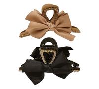 Mikinona 2pièces Pince à Cheveux Créative Jolie Accessoire De Coiffure Pour Fille Pince à Cheveux Nœud