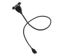 Mikinona 3.0A Câble Extension USB vers USB Male Adaptateur de Panneau Monté Durable pour Transmission Haute Vitesse et Utilisation Prolongée