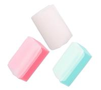 Mikinona 3 Pièces Brosse à Shampooing Éponge Lot de Brosse de Bain Douce pour Massage et Nettoyage Outil Sensible pour Relaxation