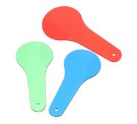 Mikinona 3 Pièces Color Mixing Paddles for Preschool Science Early Education Teacher Supplies Primary School Color Filter Boards for Learning Optics Experiments