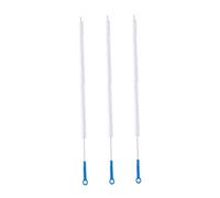 Mikinona 3 Pièces Déboucheur de Canalisation Brosse Spirale Nylon pour Évier Nettoyage des Cheveux et Saletés Salle de Bain et Cuisine Flexible et Longue Portée Couleur