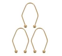 Mikinona 3 Pièces Face Dimples Shaper Stainless Steel Natural Facial Dimple Trainer For Women Comfortable Fit Design Safe Daily Wear