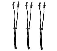 Mikinona 3 pièces Lot de Tendeurs de Sangle Élastique Réglables pour Masque Extensible et Durable Crochet pour Oreilles Accessoire Pratique de Maintien de Masque