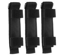 Mikinona 3 Pièces Manchette pour Ustensiles Adaptative Maintien Antidérapant Réglable pour Fourchettes Cuillères Brosses à Dents et Gobelets Aide Préhension pour Personnes Âgées et