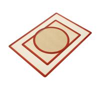 Mikinona 3 pièces Tapis de Cuisson Silicone Antiadhésif Tapis Pâtisserie Flexible Résistant Chaleur pour Biscuits Macarons Pizza et Pâtisserie Facile à Nettoyer