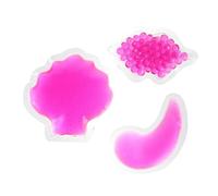Mikinona 3pièces Masque Gel Froid Pour Visage Les Yeux Lèvres Soin Visage Avec Compresses Réutilisables Pour Gonflements Et Soulagement Des Douleurs