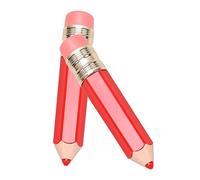 Mikinona 3pièces Tube De Lip Gloss Forme De Crayon Flacon Vide Pour Contenir Lip Glaze Pour Et Subpackaging Rouge