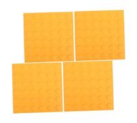 Mikinona 4 Pièces Carreaux de Paving pour Aveugles Panneaux de Guidage Antidérapants pour Trottoirs et Chemins pour et Bâtiments