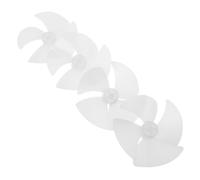 Mikinona 4 Pièces Hélice Ventilateur Plastique pour Moteur Micro-ondes Ø Ventilateur Refroidissement Accessoires de Remplacement pour Réparation
