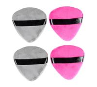 Mikinona 4 Pièces Houpette de Forme de Eau Éponge Cosmétiques Douce et Lavable pour Corps