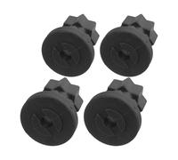 Mikinona 4 Pièces Kayak Track Mount Adapter Plastic Replacement Base for Camera and Fishing Rod Holder Quick Installation for Kayak and Canoe Accessories