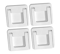 Mikinona 4 pièces Limiteur de Fenêtre sans Perçage pour Sécurité Garçon Fille Bloqueur Coulissant pour Portes Fenêtres Protection Garçon Fille Antidérapante