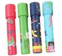 Mikinona 4 pièces Lot de Kaléidoscopes Papier Colorés pour Garçon Fille Rotatif Créatif et Sécurisé Modèles Aléatoires pour Développement Sensoriel et Ludique