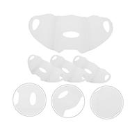 Mikinona 4 pièces Masques Visage Gel Hydratants pour Soin Peau Protection Solaire et Rafraîchissante Adaptés