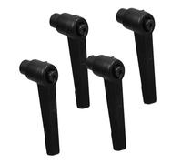 Mikinona 4 Pièces Poignées Réglables Aluminium Boutons de Serrage et Ajustables pour Équipements Mécaniques et Meubles