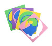 Mikinona 4 pièces Puzzle Cérébral Éducatif Montessori pour Garçon Fille Modèle Anatomique DIY Cerveau Humain Jeu Éveil Préscolaire pour Développement Cognitif et Motricité Fine