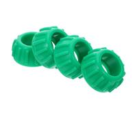 Mikinona 4 Pièces Slide Fixing Screw Caps Antislip Plastic Nut Covers for Indoor Play Equipment and Easy to Install Attachments for Child Safety
