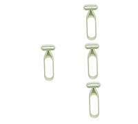 Mikinona 4 Pièces Tondeuse à Poils Corps Épilateur Manuel Rasoir de pour Aisselles Jambes et Bikini Design Ergonomique et Couleur Matcha Vert