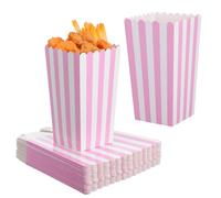 Mikinona 40 pièces Sachets Popcorn Papier Résistants et Décoratifs pour Fête Halloween Compatible Machine Popcorn Conteneurs Snack Portables pour Cinéma et Carnaval Lot