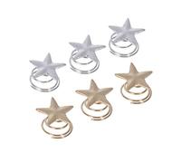 Mikinona 40pièces Pins à Cheveux Spirale Accessoires De Coiffure Étoile Épingles à Cheveux Pour Mariage Lot De Pinces Créatives Pour Femmes Et Filles